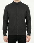 Maglia zip puntoriso