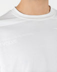 T-shirt jersey cotone organico oversize con stampa