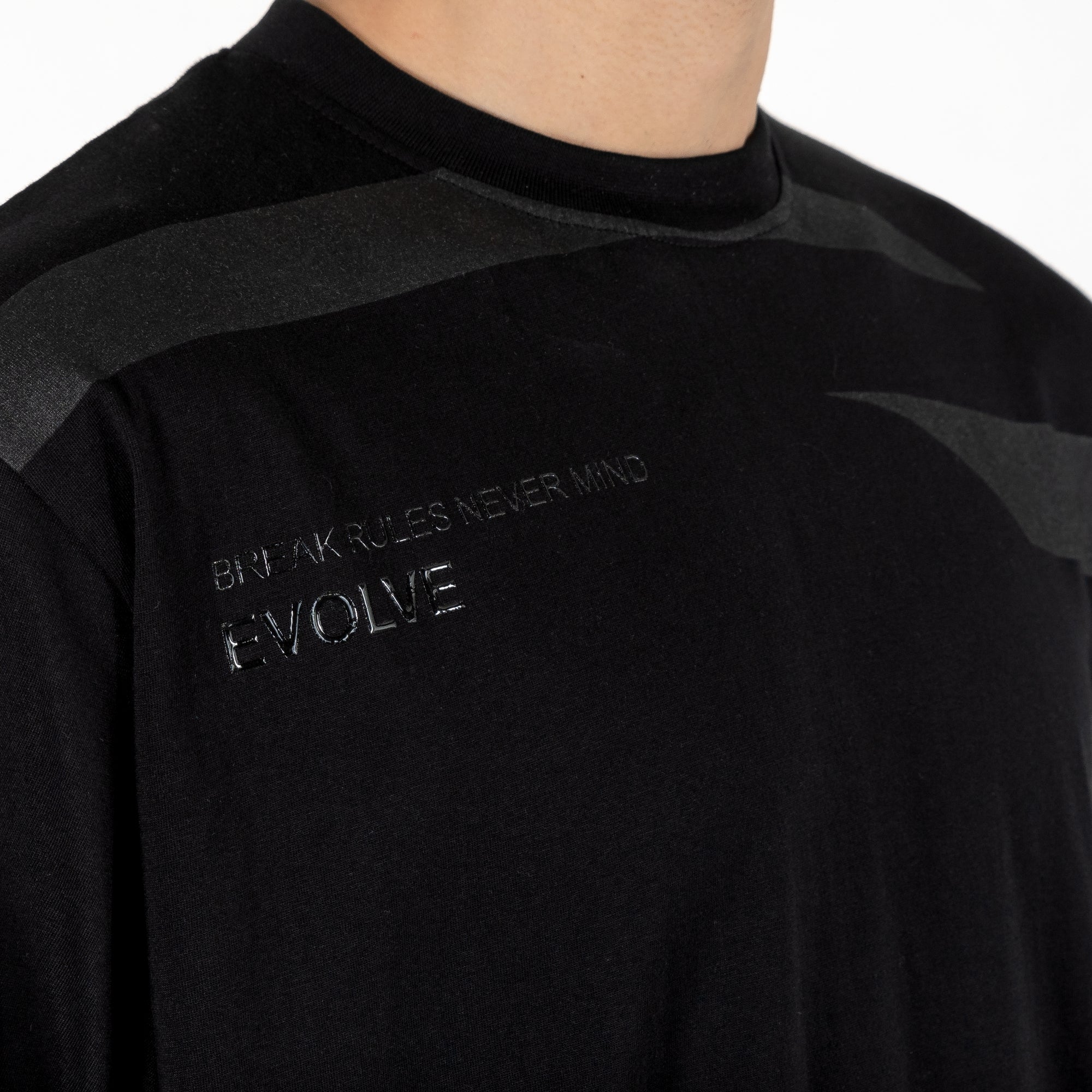 T-shirt jersey cotone organico oversize con stampa