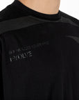 T-shirt jersey cotone organico oversize con stampa