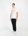 T-shirt jersey cotone organico narrow con stampa