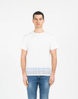 T-shirt jersey cotone organico narrow con stampa normal