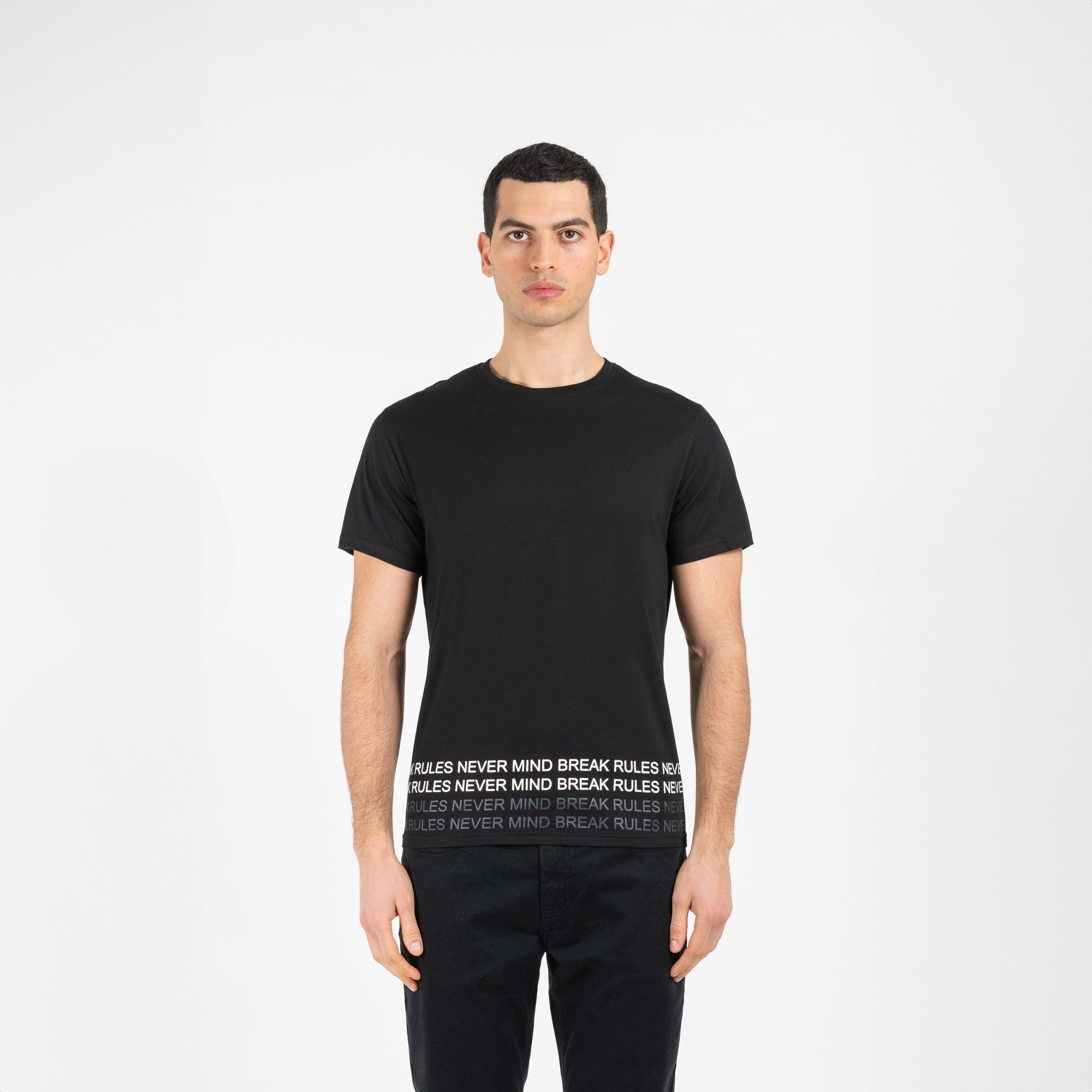 T-shirt jersey cotone organico narrow con stampa