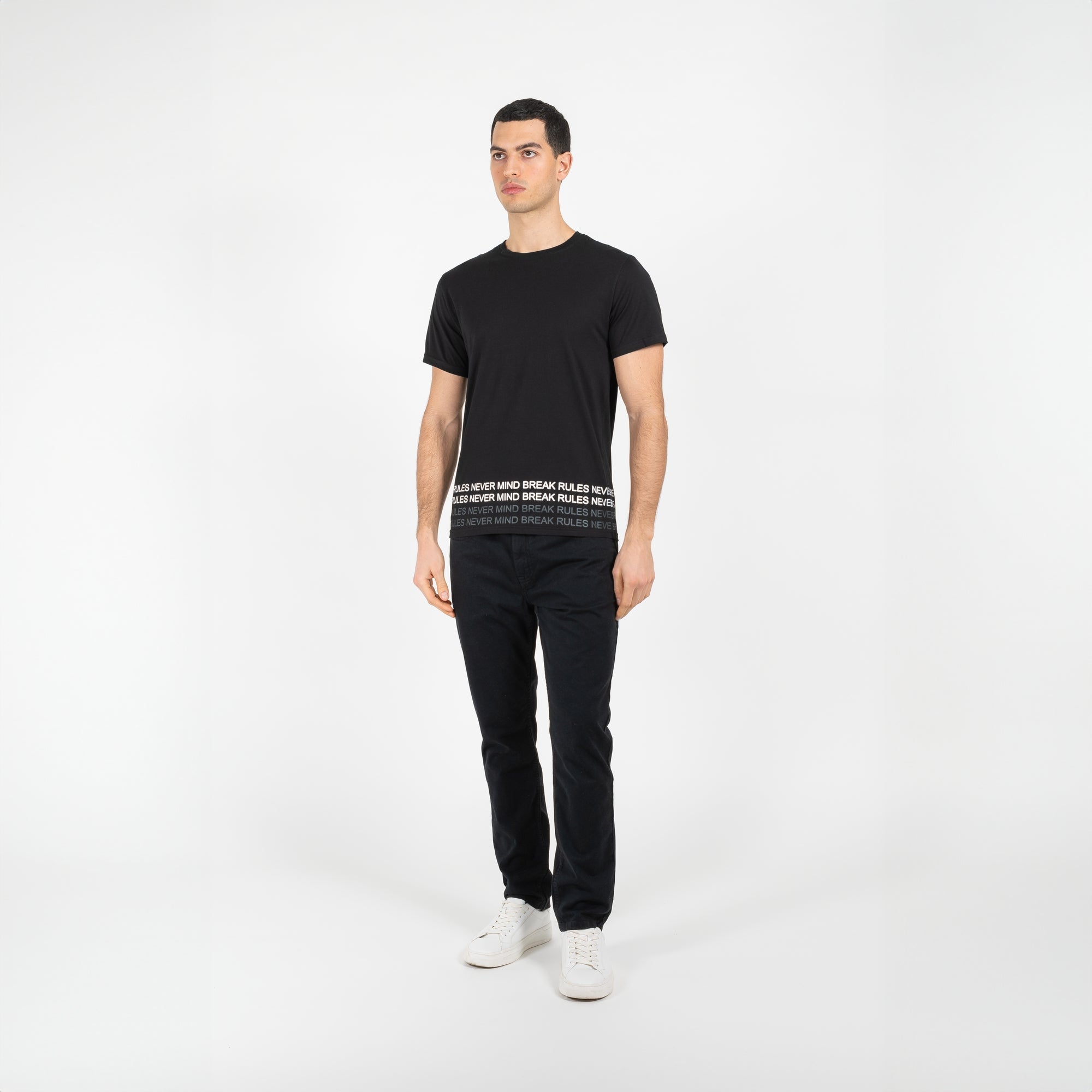 T-shirt jersey cotone organico narrow con stampa