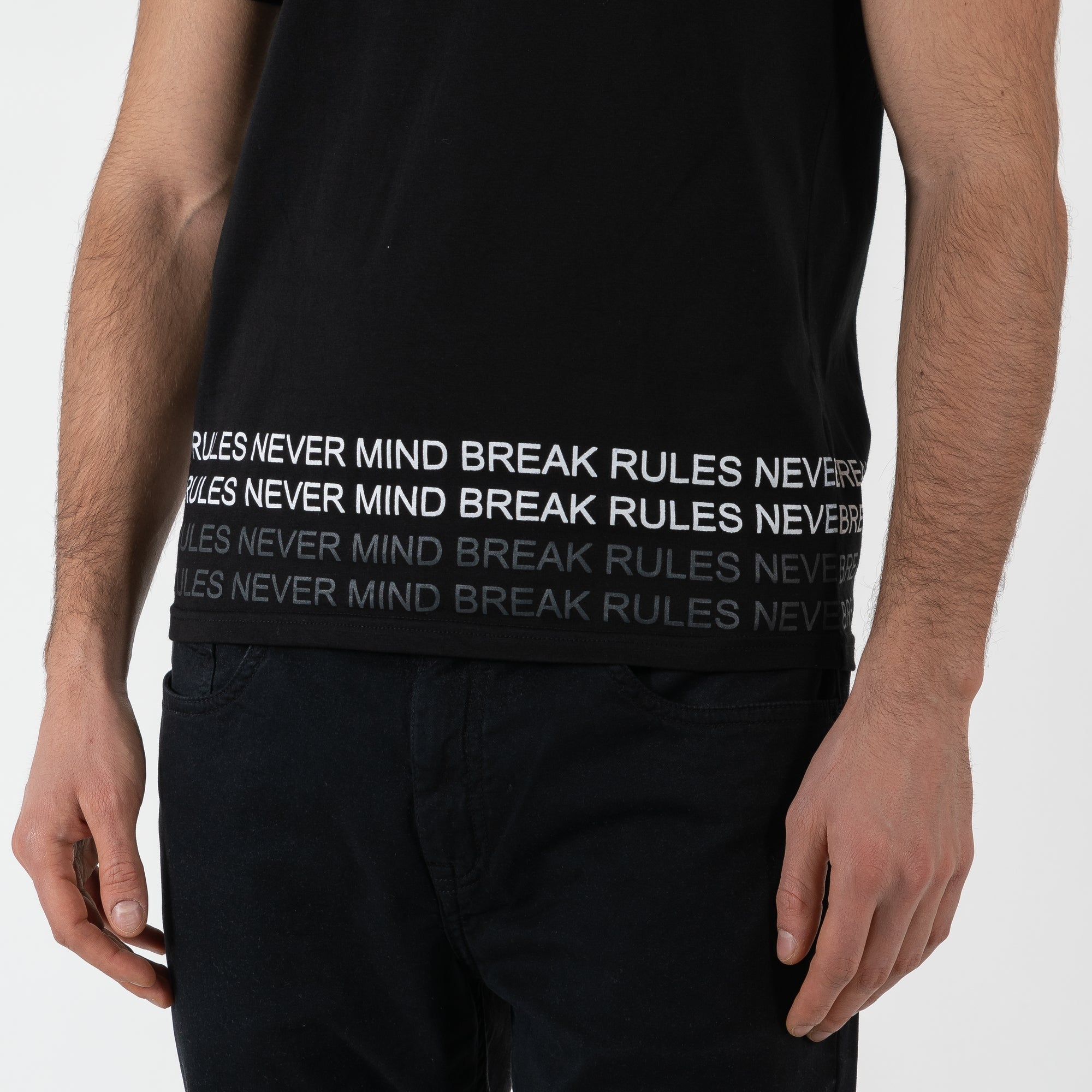 T-shirt jersey cotone organico narrow con stampa