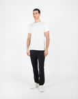 T-shirt jersey cotone organico narrow con stampa davanti