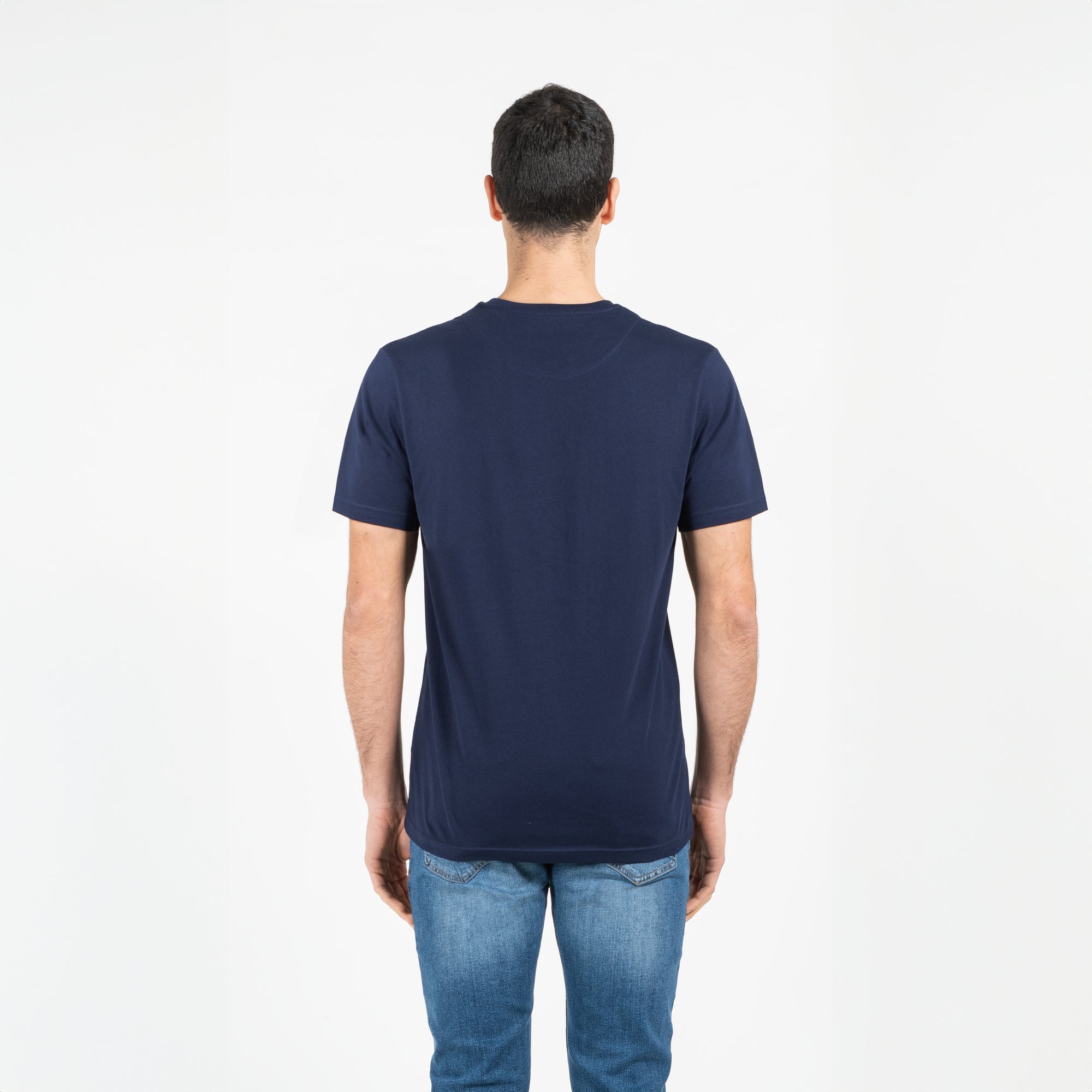 T-shirt jersey cotone organico narrow con stampa davanti