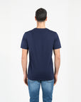 T-shirt jersey cotone organico narrow con stampa davanti