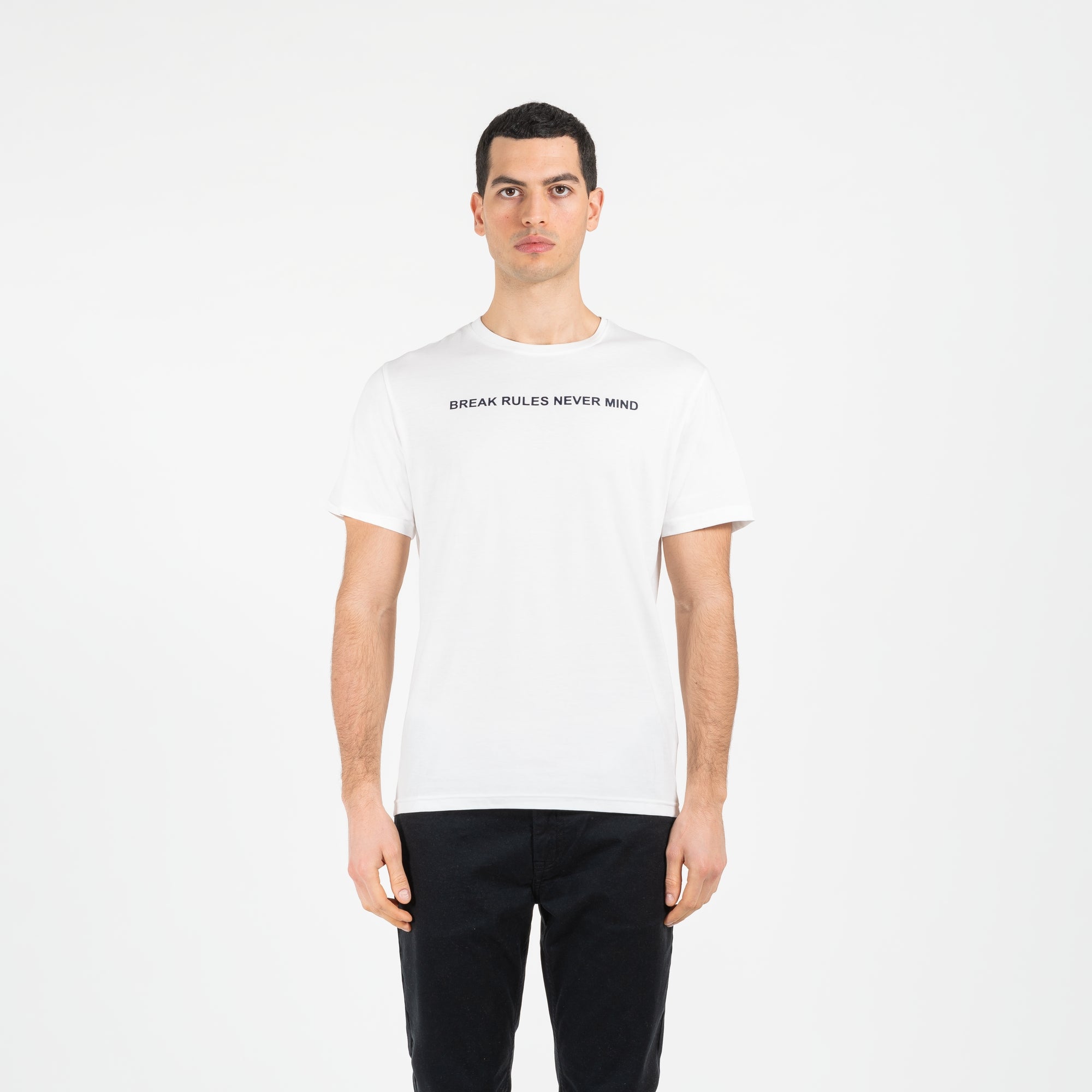 T-shirt jersey cotone organico narrow con stampa