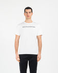 T-shirt jersey cotone organico narrow con stampa
