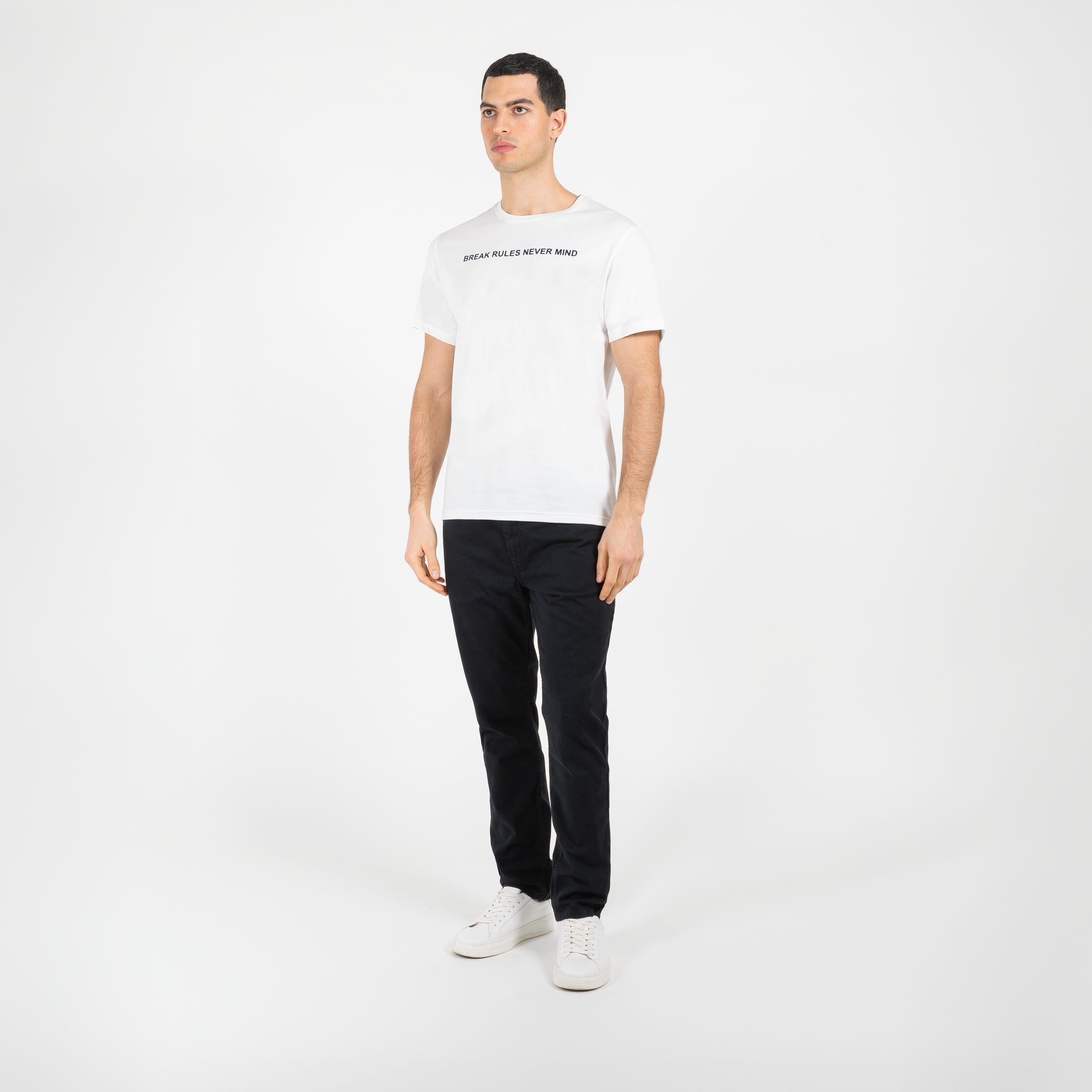 T-shirt jersey cotone organico narrow con stampa