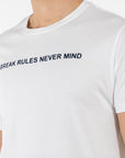 T-shirt jersey cotone organico narrow con stampa