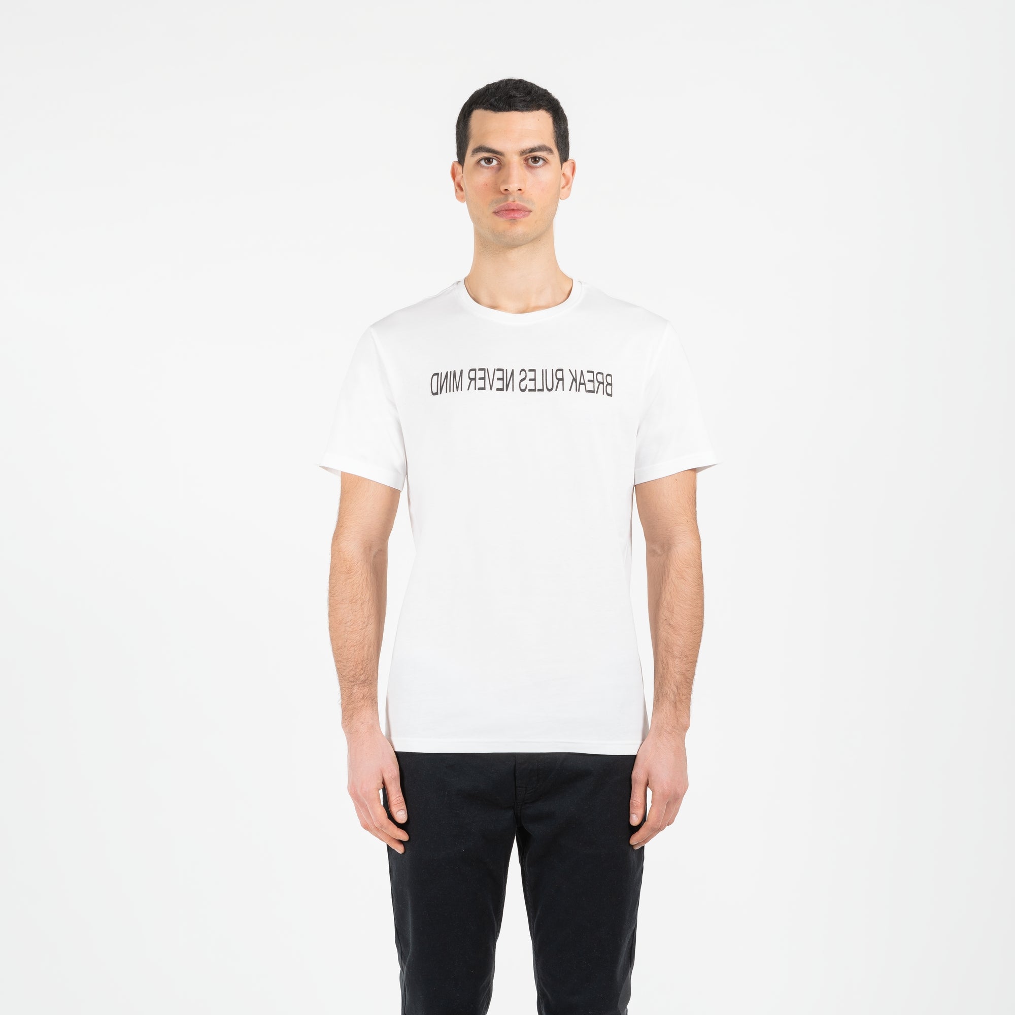 T-shirt jersey cotone organico narrow con stampa special