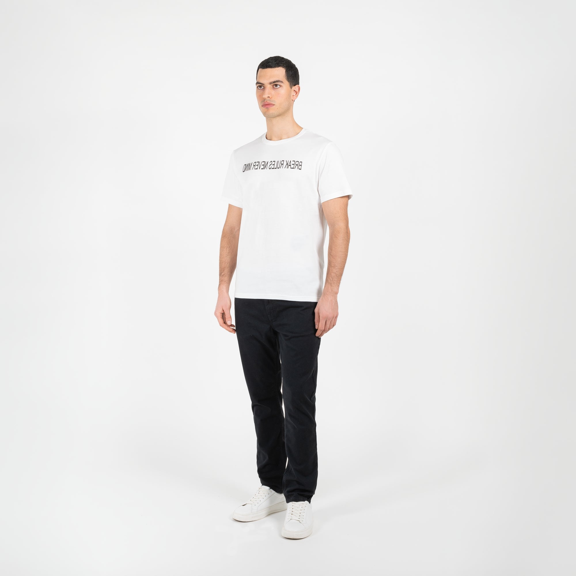 T-shirt jersey cotone organico narrow con stampa special