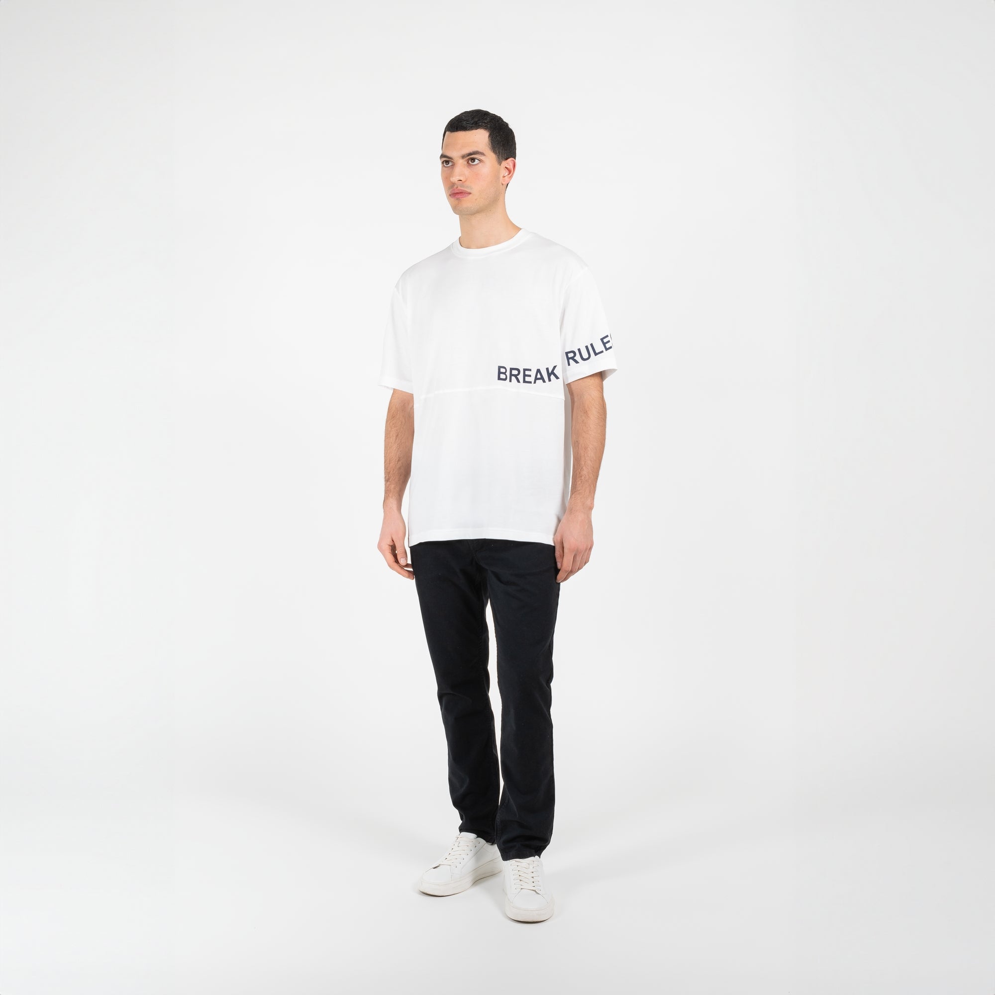 T-shirt jersey cotone organico oversize