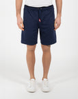 Bermuda joggers french terry in cotone organico con tasche narrow fit