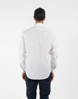 Camicia popeline collo francese regular fit