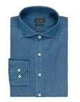 Camicia denim washed regular fit