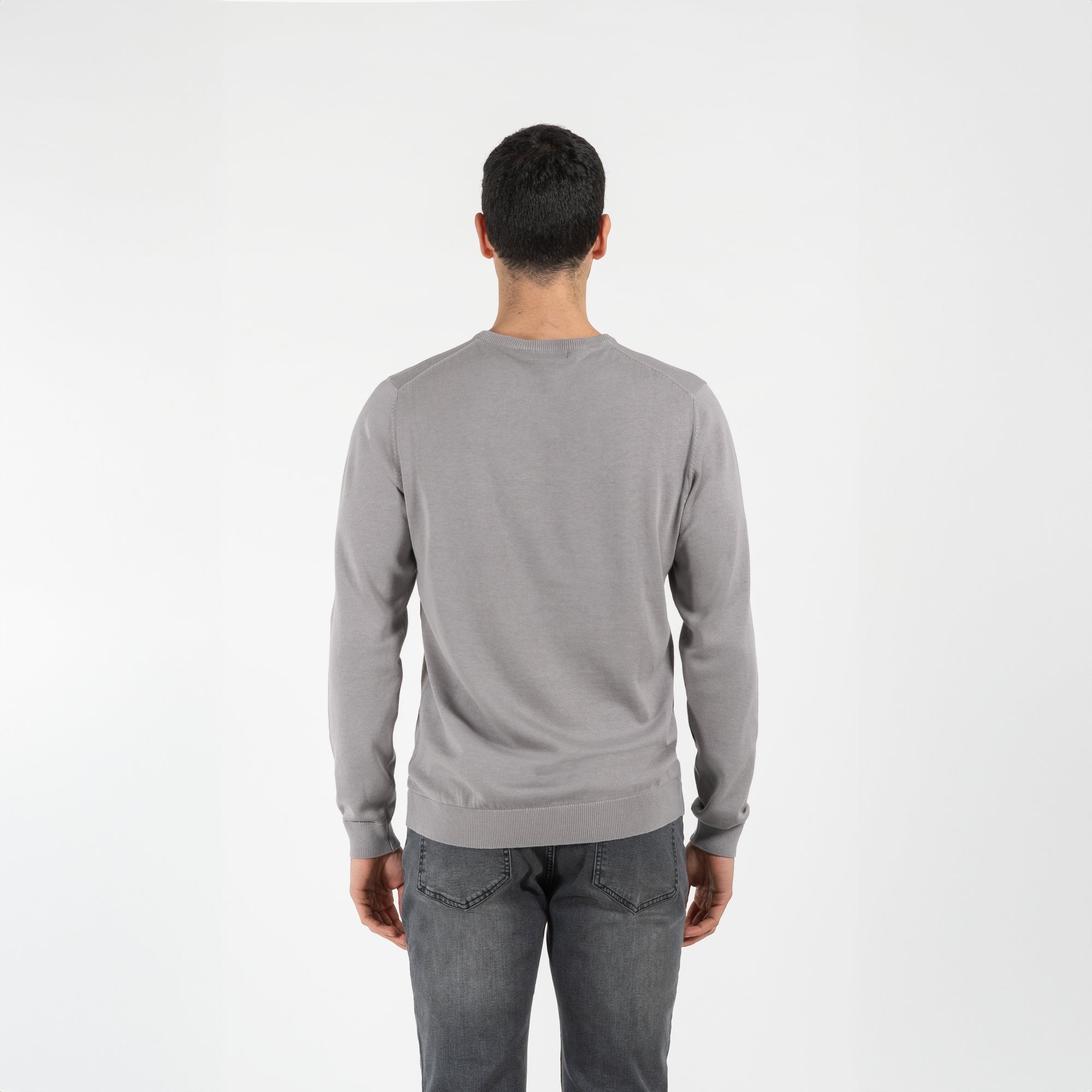 Maglia girocollo in cotone