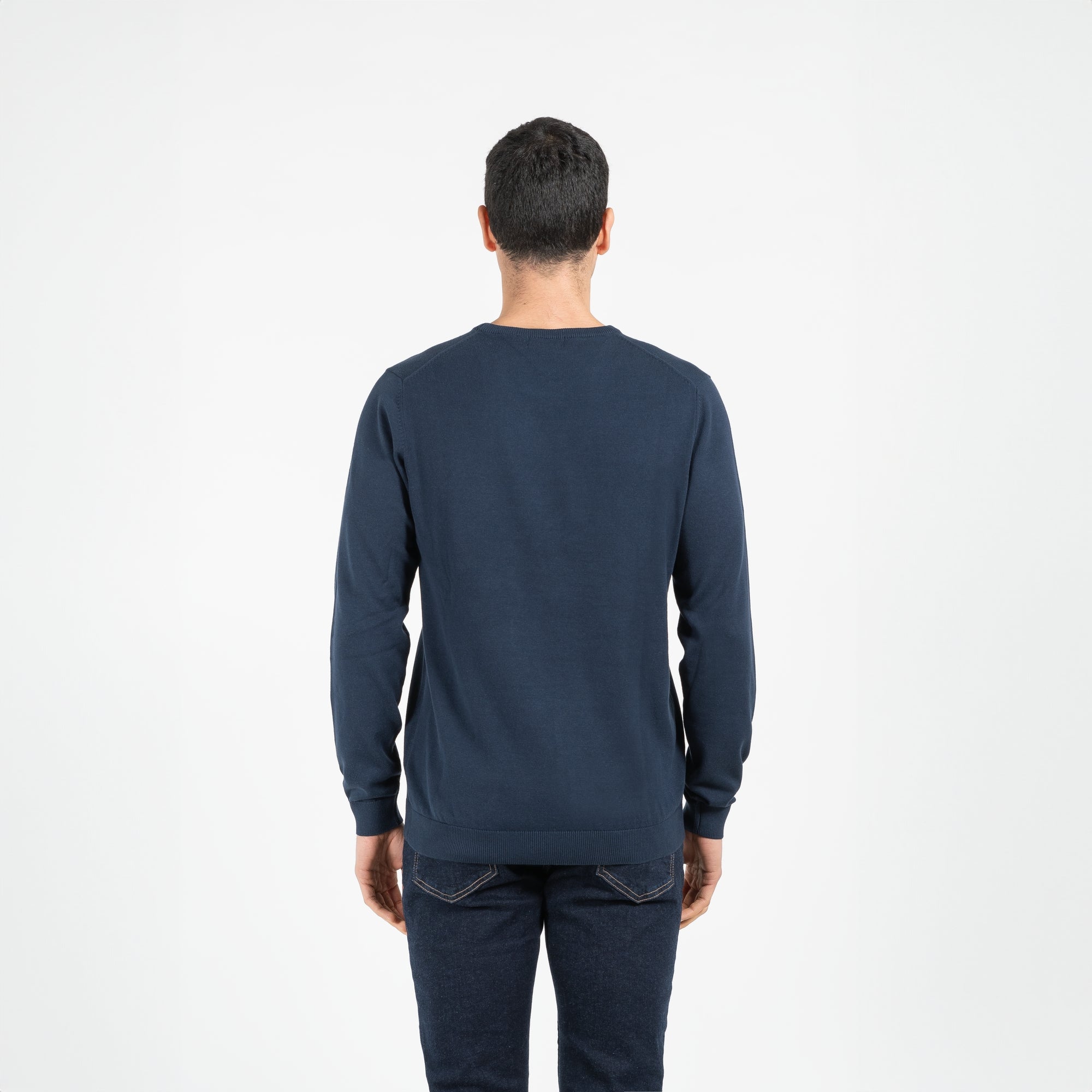 Maglia girocollo in cotone