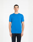Maglia girocollo mezza manica in cotone