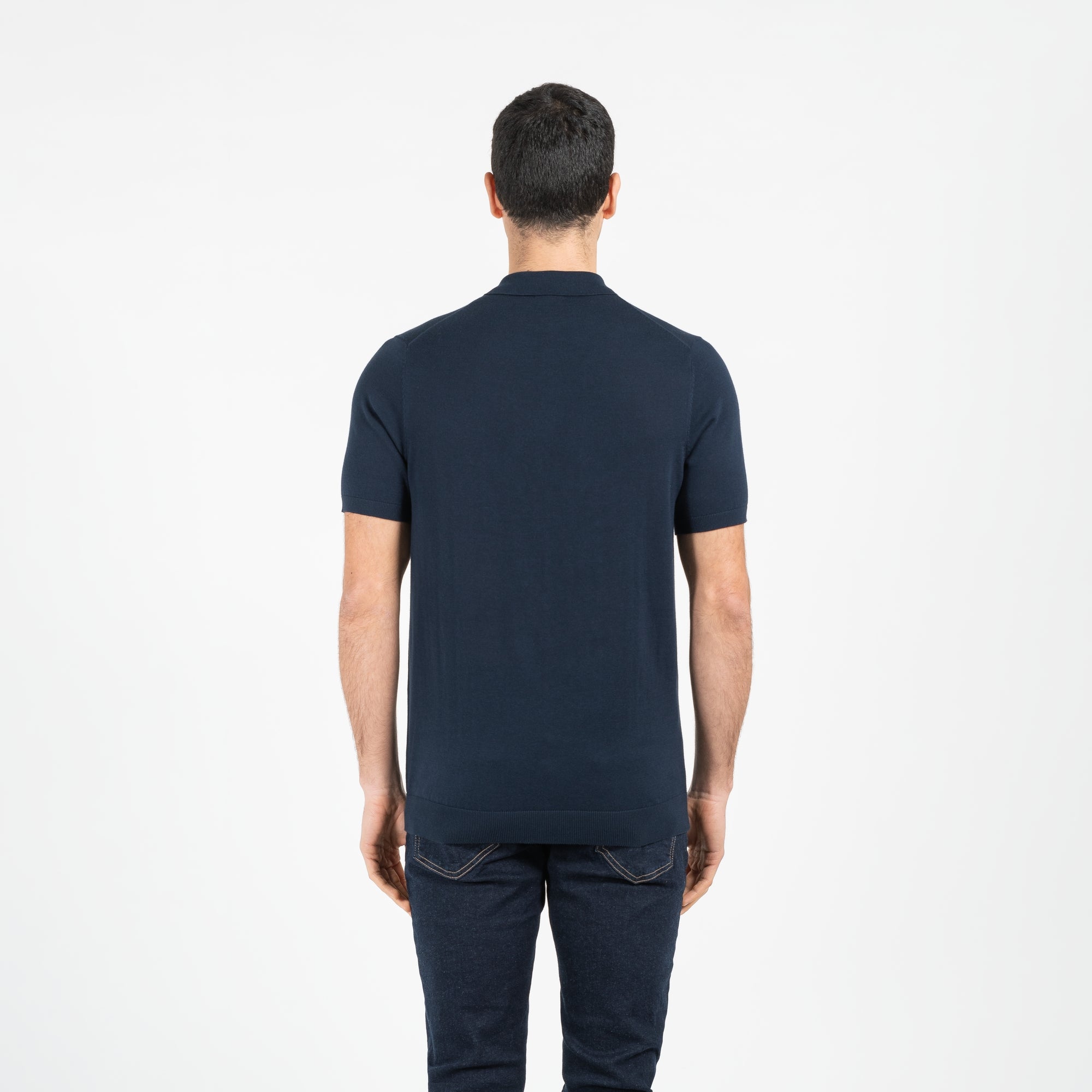 Polo in maglia mezza manica finezza 12