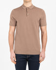 Maglia polo mezza manica in cotone