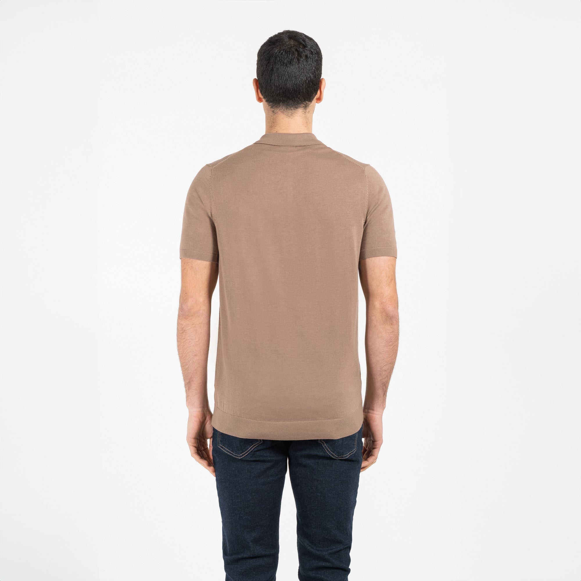 Polo in maglia mezza manica finezza 12