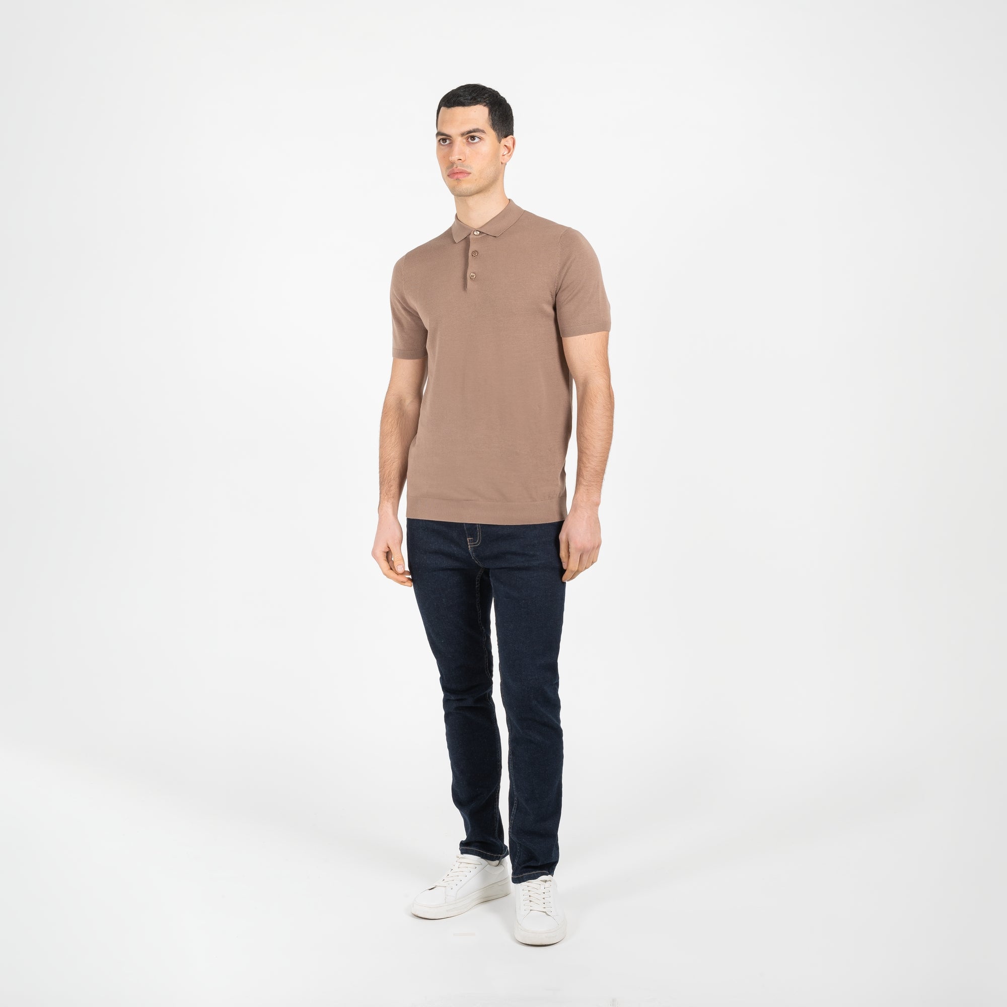Polo in maglia mezza manica finezza 12