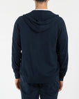 Maglia full zipper con cappuccio finezza 12