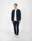 Maglia full zipper con cappuccio finezza 12