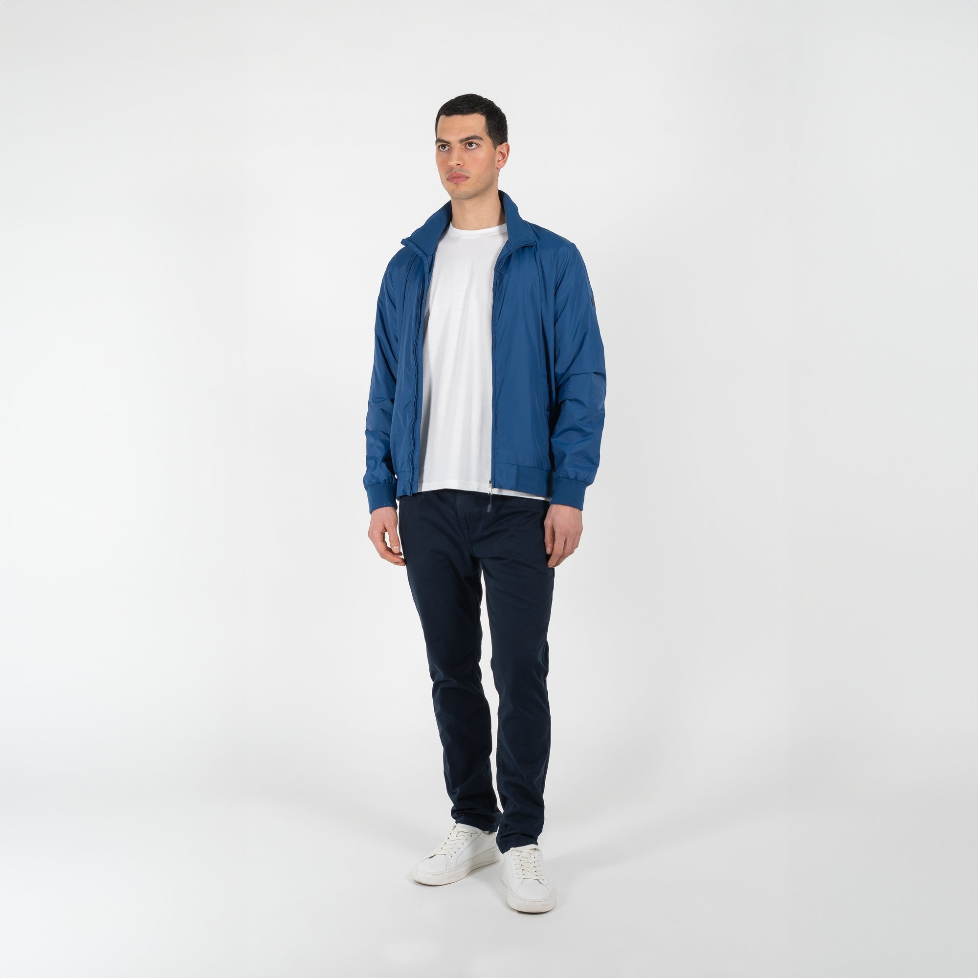 Giubbino polo in nylon water resistant