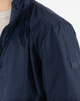Giubbino nylon polo con patch gommato