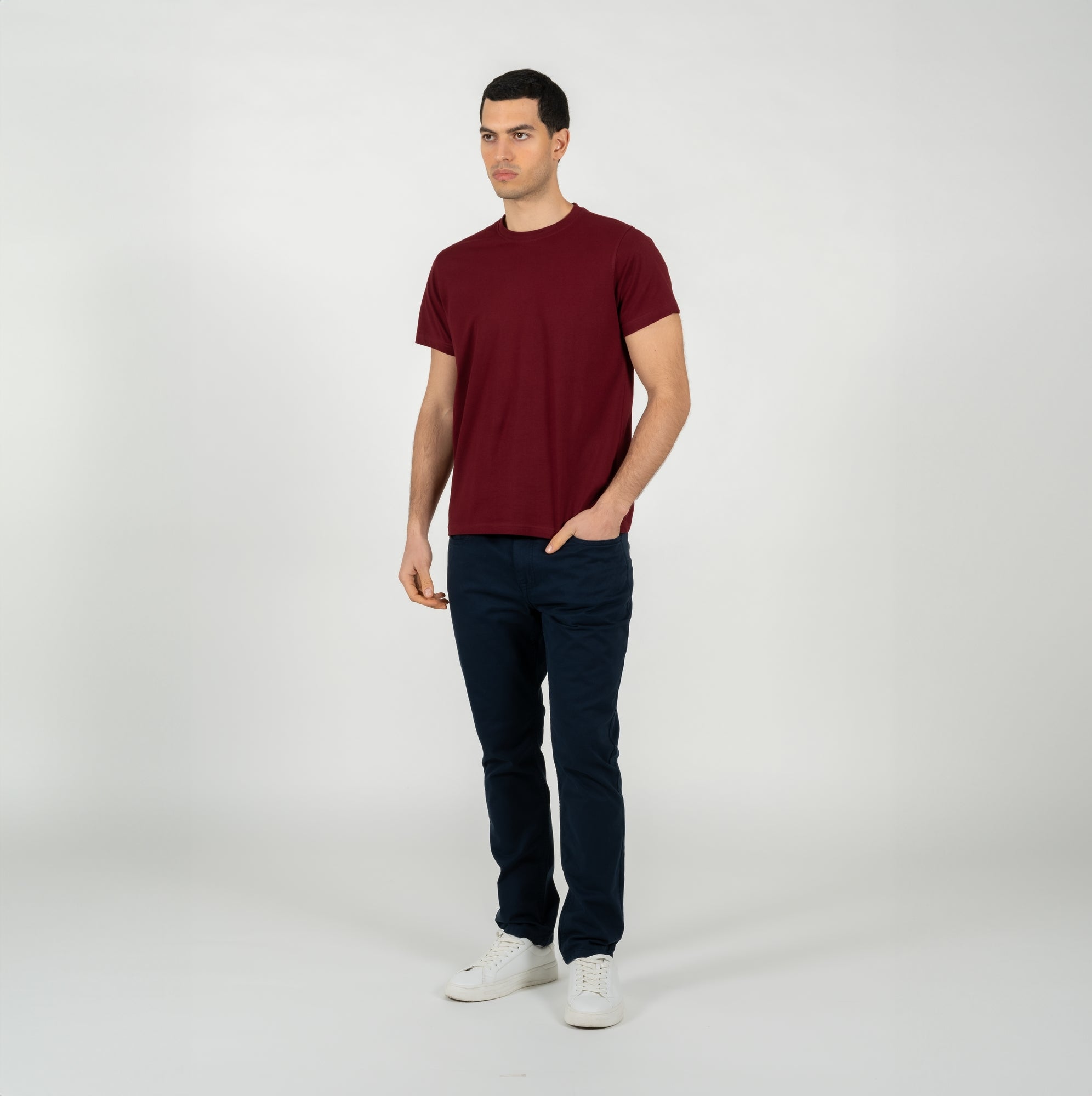 T-shirt jersey bio washed