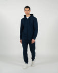 Felpa full zipper con cappuccio