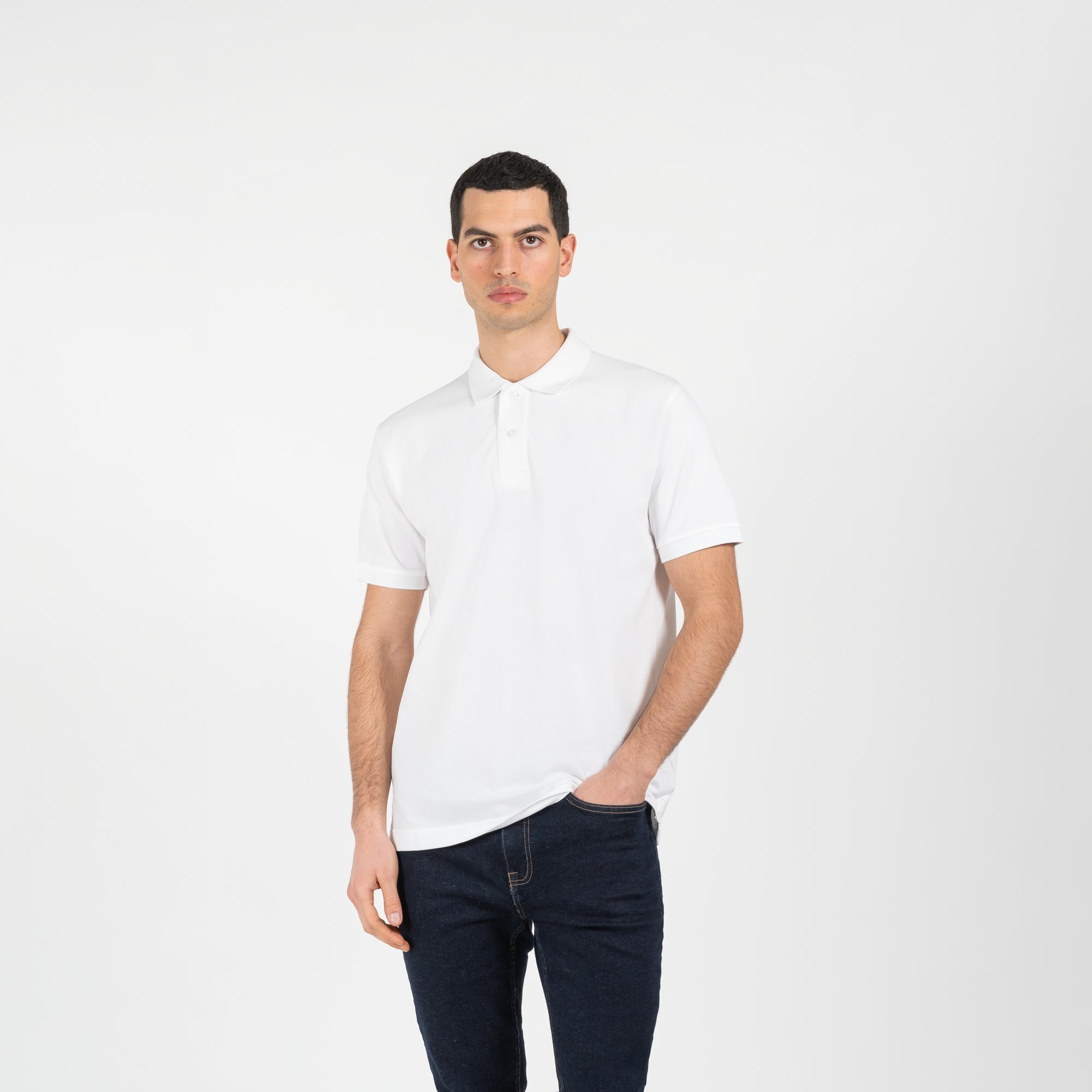 Polo piquet bio washed