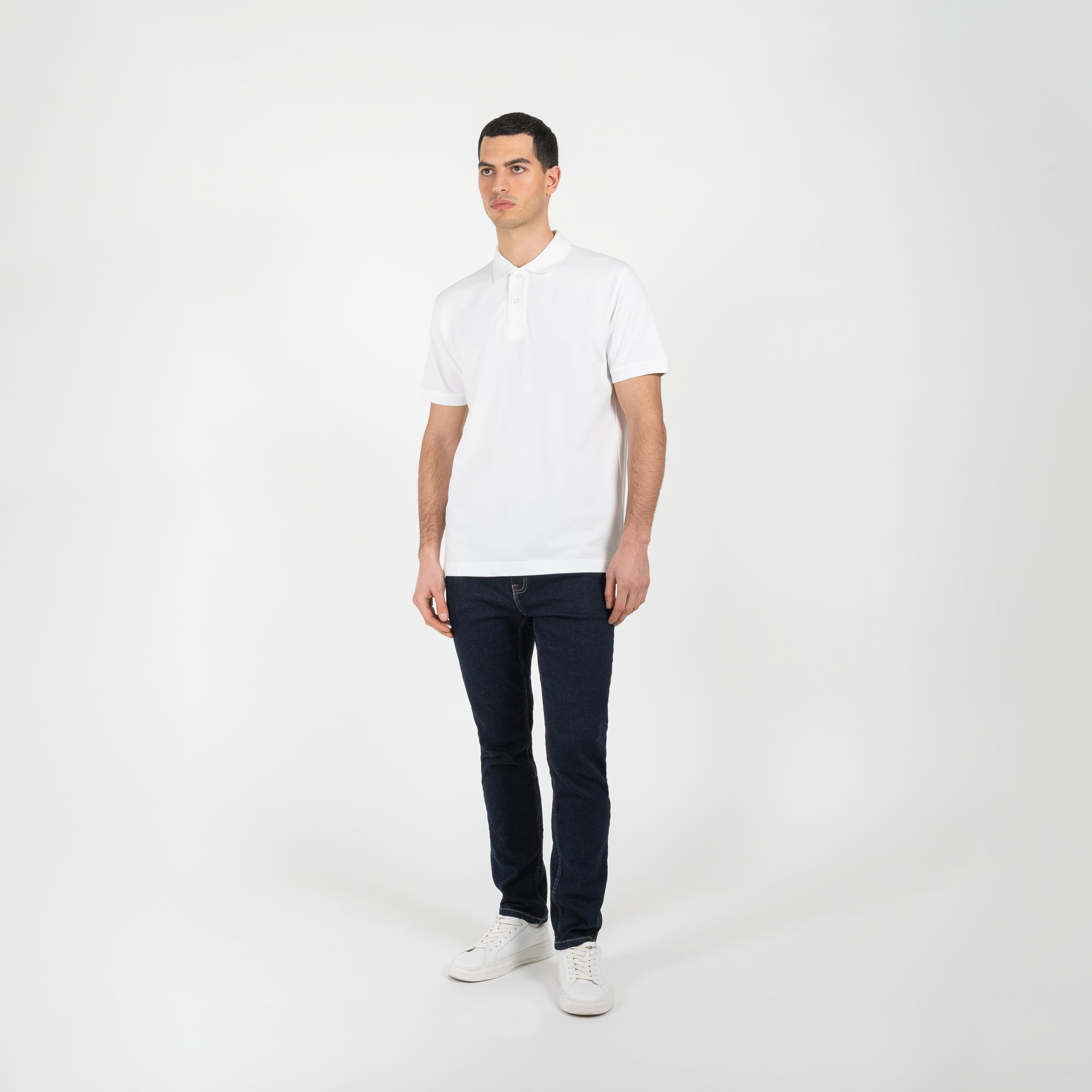 Polo piquet bio washed