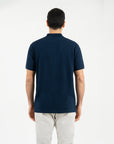 Polo piquet di cotone bio washed