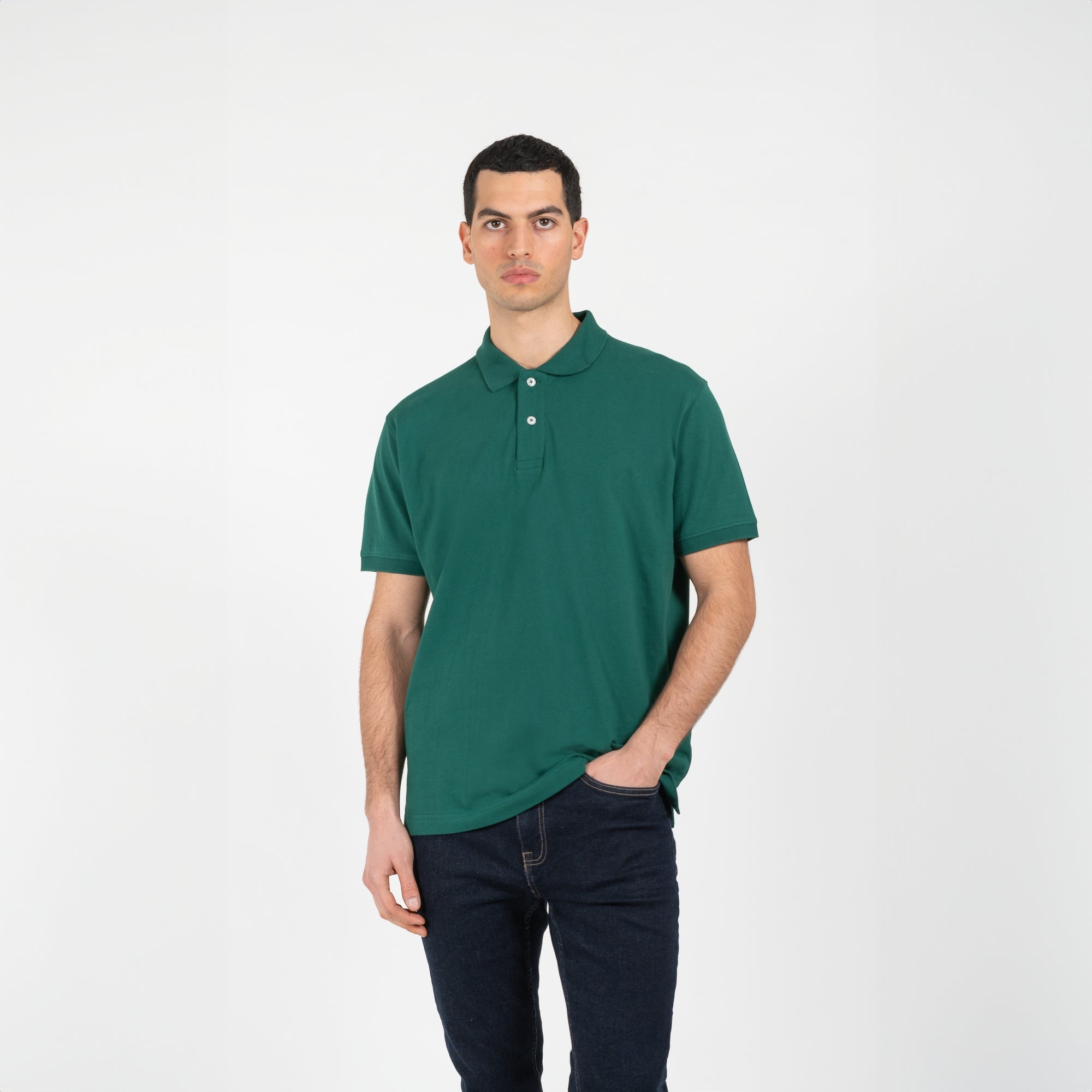 Polo piquet bio washed