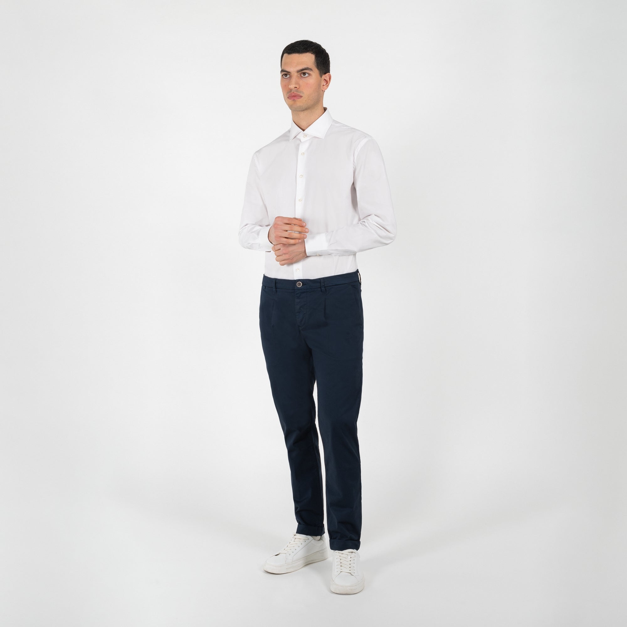 Pants tasca america in cotone satin
