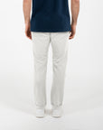 Pantalone con pence tasca america in cotone satin