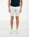 Bermuda con pence tasca america in cotone satin