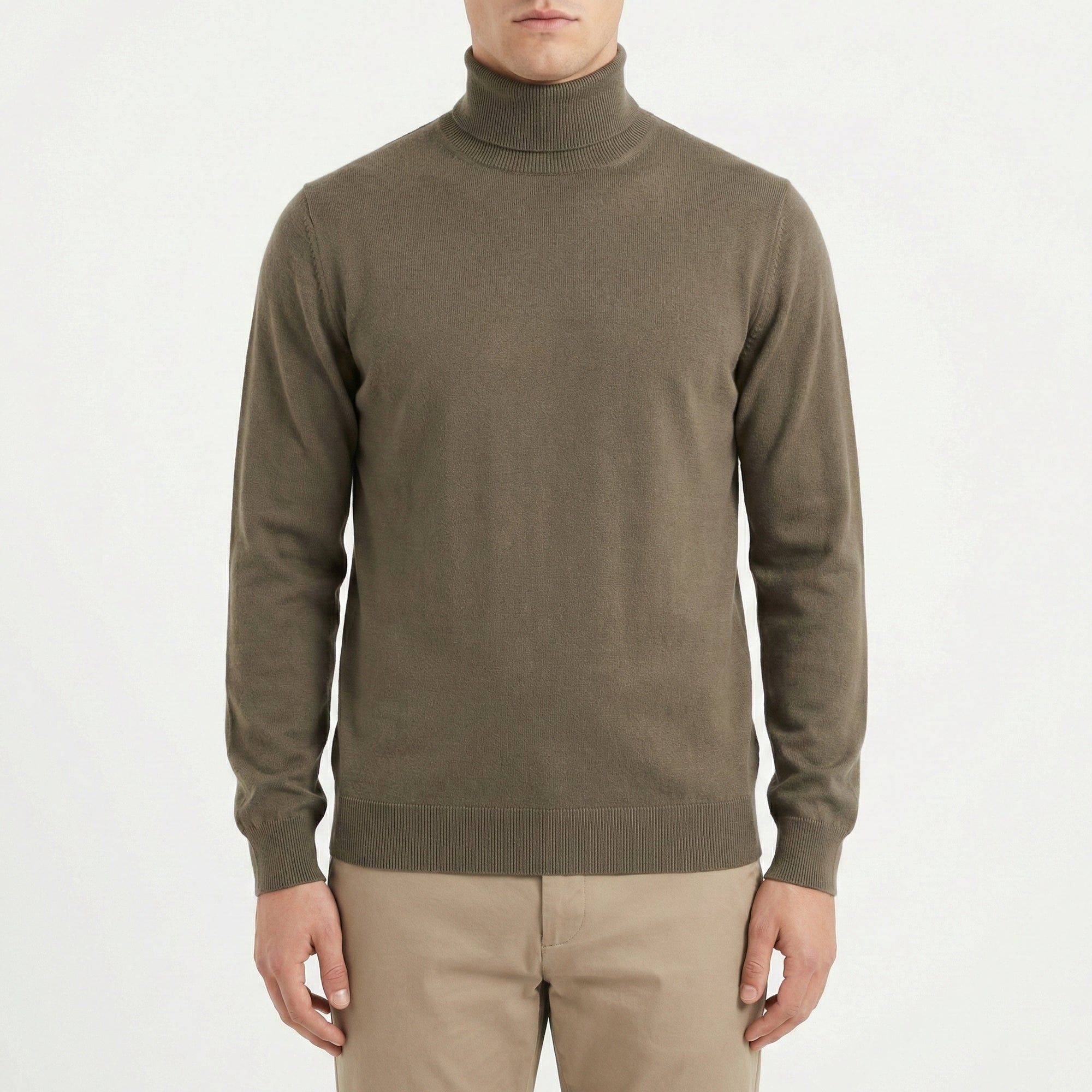 Set cappello e sciarpa cachemire blend 