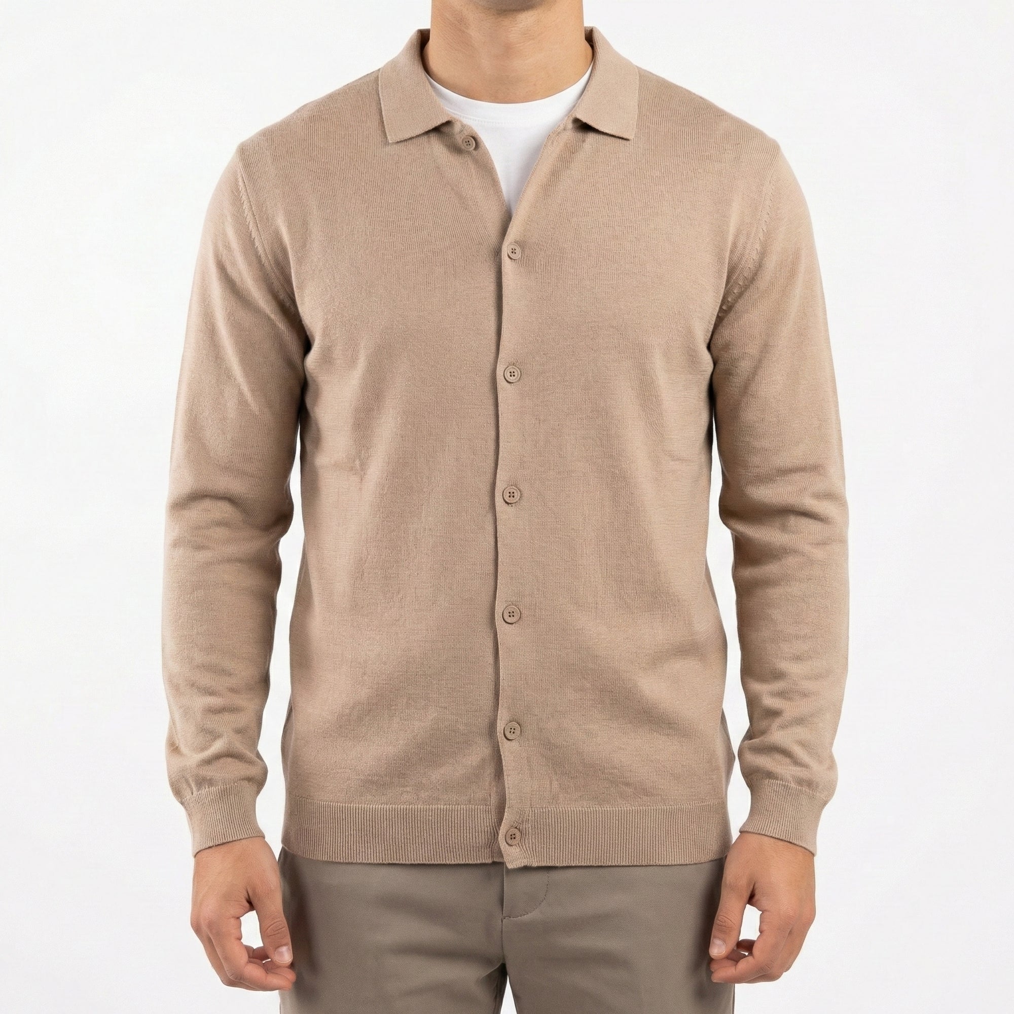 Cardigan polo fin.12 