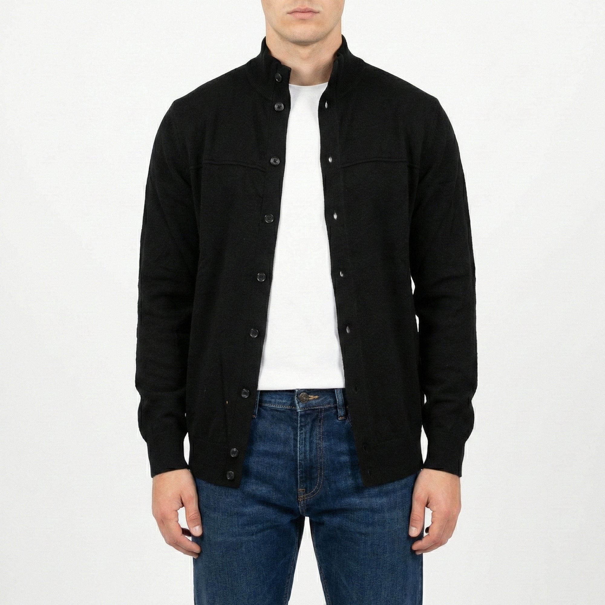 Cardigan con bottoni 