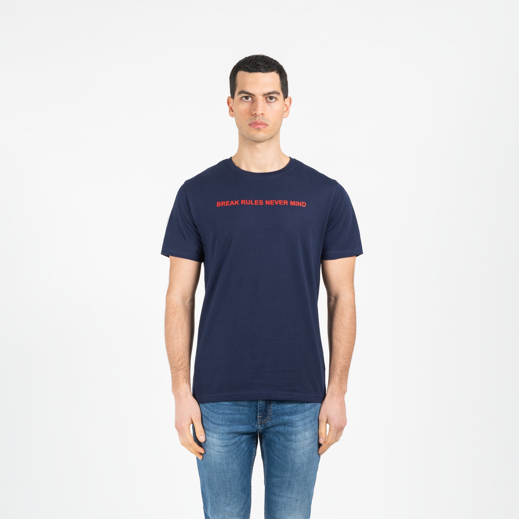 T-shirt jersey cotone organico narrow con stampa