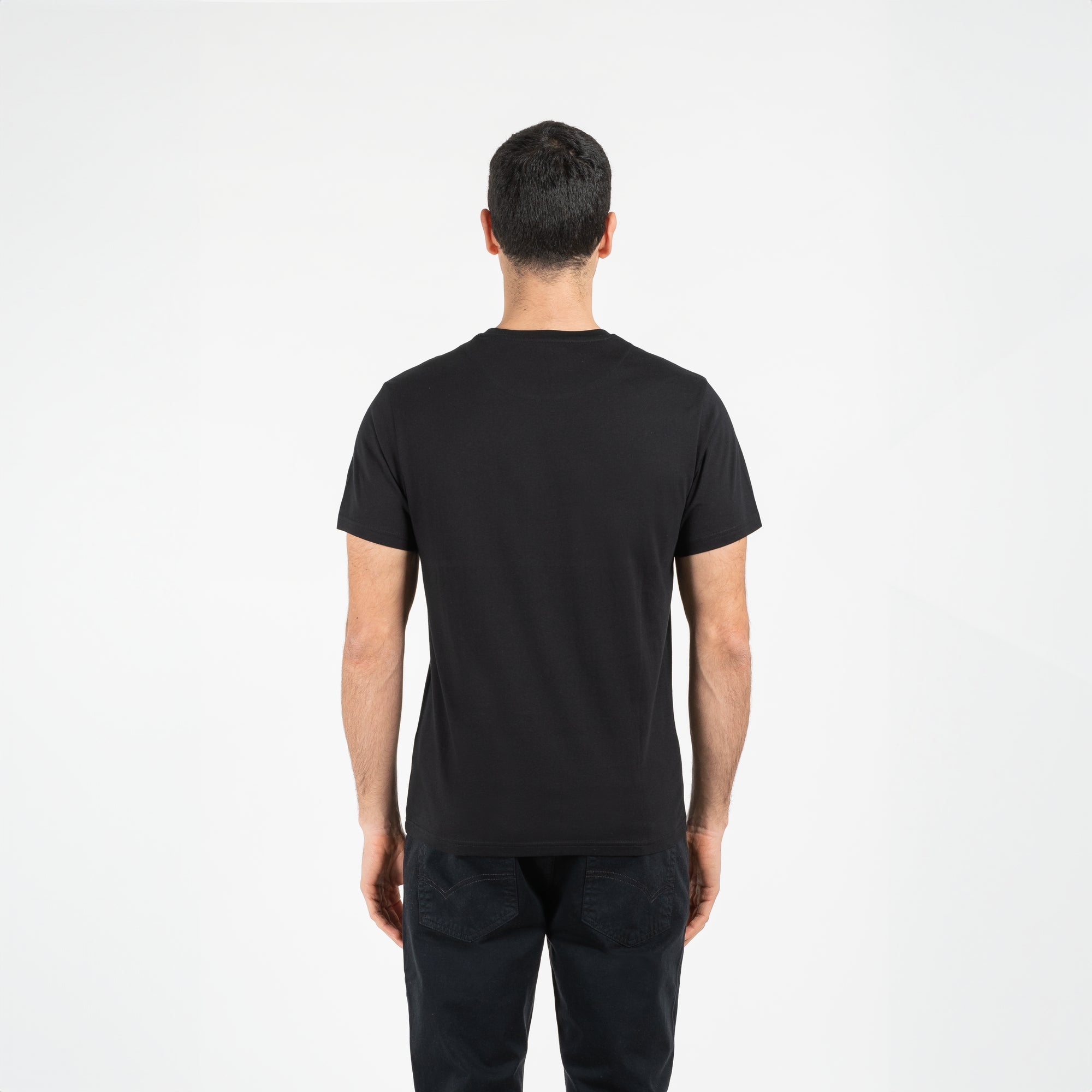 T-shirt jersey cotone organico narrow con stampa metallica