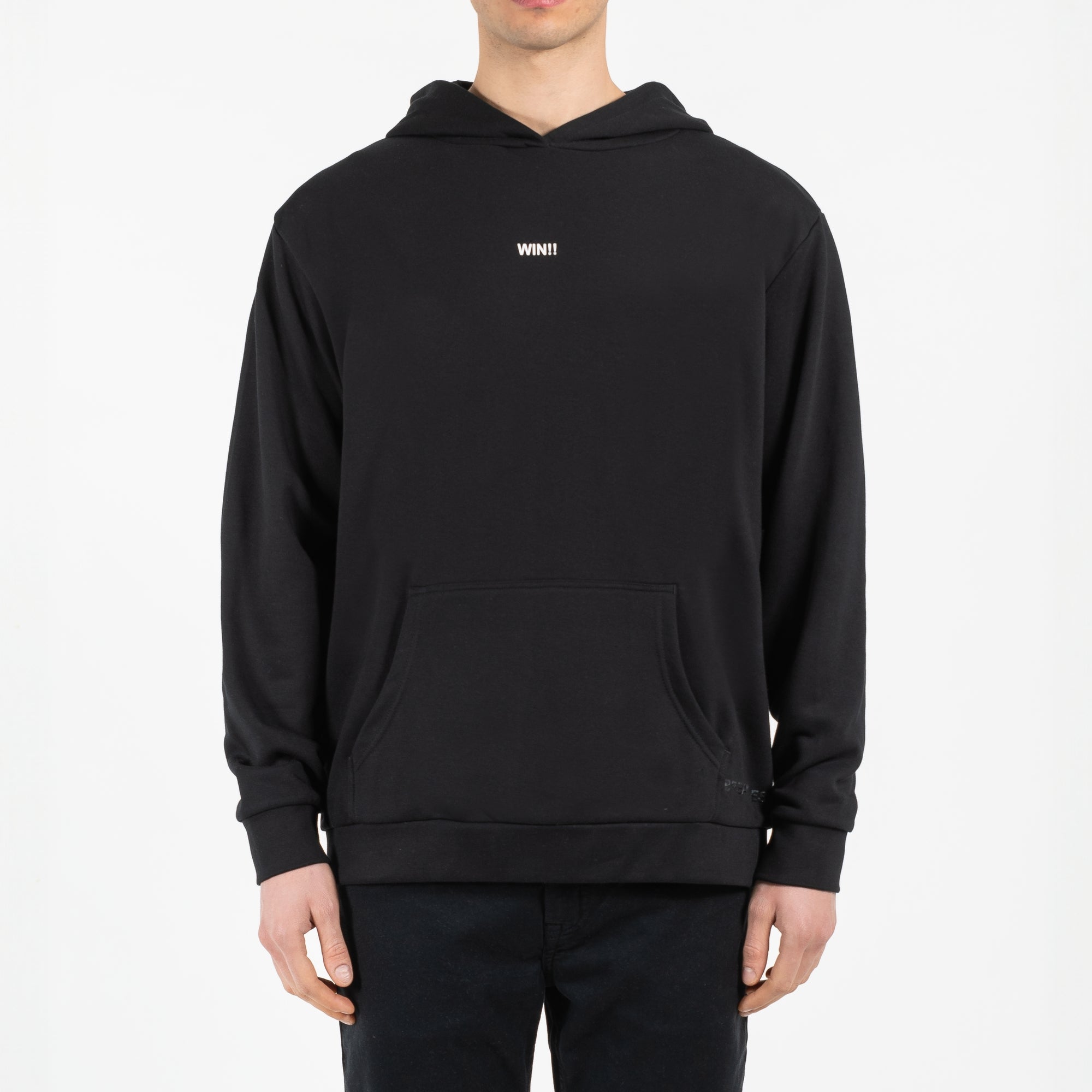 Felpa con cappuccio e tasca davanti oversize 